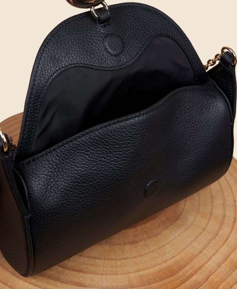 τσάντεσ ώμου γυναικεια Cafuné Mini Drop Duffel μαυρα | MRE1245EN