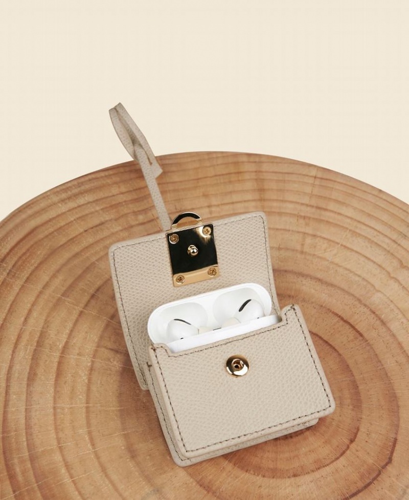 Μίνι Τσάντες γυναικεια Cafuné Stance Pod AirPods Case Μπεζ | FXA6510VV