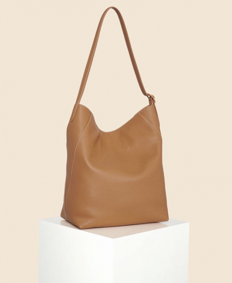 τσάντεσ tote γυναικεια Cafuné Drop Hobo καφε | QZP5355WJ